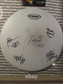 Billy Currington Autograph Drum Head & Band 21 x 17 Framed Display 2013 CD Tour