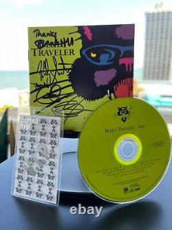 Blues Traveler Four Signed CD By Band 1994 1995 Tour Backstage Pass Laminate