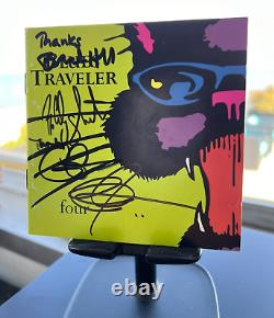 Blues Traveler Four Signed CD By Band 1994 1995 Tour Backstage Pass Laminate