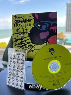 Blues Traveler Four Signed CD By Band 1994 1995 Tour Backstage Pass Laminate