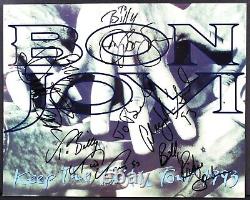 Bon Jovi 1993 Tour Program Signed by Jon Bon Jovi & Four Band Members