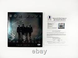 Bon Jovi Band Tourbook Tour Book Signed Autographed BAS LOA