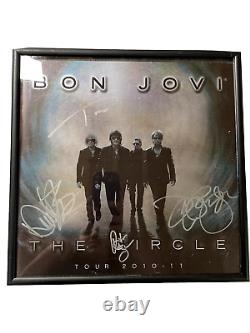Bon Jovi The Circle Tour Program 2010 Signed By Band in person
