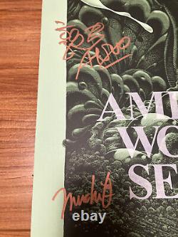 Boris Amplifier Worship Service Signed By Full Band! 2024 Tour Poster