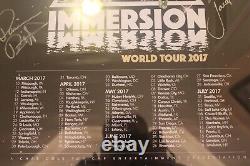 Brit Floyd 2017 Immersion World Tour Concert Poster Autographed by the Band