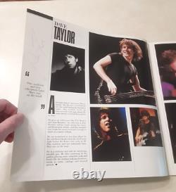 Bryan Adams World Wide in'85 Concert Tour Book SIGNED by Adams & Band