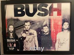 Bush 18x24 full band signed Concert Poster 2016 Tour VIP only item autographed