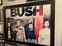 Bush 18x24 full band signed Concert Poster 2016 Tour VIP only item autographed