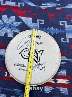 CKY Signed Drumhead RARE Drum Cover Jackass Band BAM HIM Tour Concert CKY2K Y2K