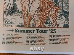 CRACKER the band SIGNED Autographed TOUR POSTER 2023 & Recher Theatre MD Lowery