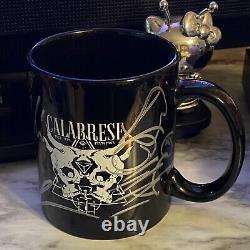 Calabrese Signed Autographed Skull Mug Horror Punk Goth misfits Band Merch Tour