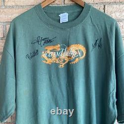 Candlebox OG Members Autographed 2006 Summer Tour Band T-Shirt Size 2XL Rock 90s