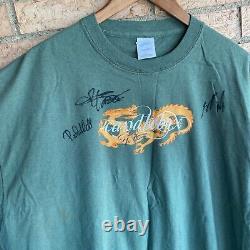 Candlebox OG Members Autographed 2006 Summer Tour Band T-Shirt Size 2XL Rock 90s