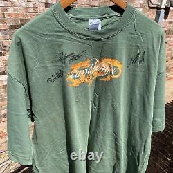 Candlebox OG Members Autographed 2006 Summer Tour Band T-Shirt Size 2XL Rock 90s