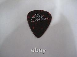 Charlie Daniels Band CDB Chris Wormer Signed Concert Tour Guitar Pick