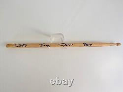 Coldplay Autographed Drumstick ENTIRE BAND 2012 Mylo Xyloto Tour MUSIC COLLECTIO