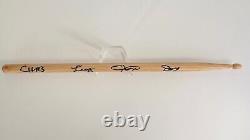 Coldplay Autographed Drumstick ENTIRE BAND 2012 Mylo Xyloto Tour MUSIC COLLECTIO