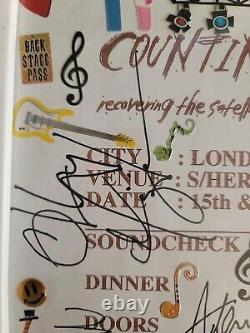 Counting Crows Satellires Tour 1997 London Autographed