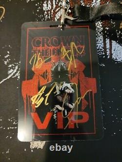 Crown The Empire 2024 Tour VIP Package Poster Signed/Autographed FULL BAND