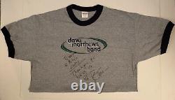 DAVE MATTHEWS Signed BAND Concert Tour Shirt DMB Rare XL Molson Toronto Canada