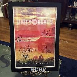 DIRTY HEADS Band SIGNED & FRAMED 13x19 Tour Poster With COA