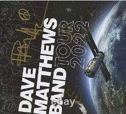 Dave Matthews Band 2022 Tour Signed Poster & Pass Chicago United Center Concert