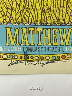 Dave Matthews Band Signed Autograph 18x24 Big Whiskey Concert Tour Poster Psa