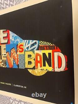 Dave Matthews Band Tour Poster Clarkston, MI 2012, Signed And Numbered 271/625