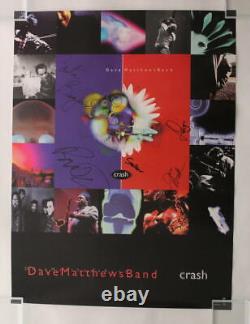 Dave Matthews Full Band Signed Autograph 18x24 Crash Concert Tour Poster Bas Jsa