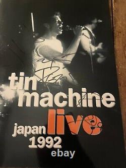 David Bowie SIGNED 1992 Japanese Tin Machine Tour Program-Full Band