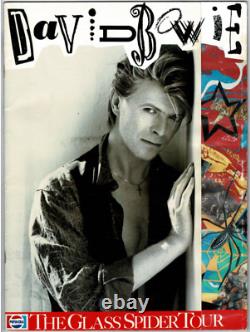 David Bowie and band signed autographed tour program AMCo COA 22029
