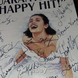 David Harris Personal Collection MAMMA MIA! Tour Poster Signed By Cast ABBA