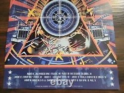 Def Leppard Signed Tour Poster 2023 Full Band Autographed