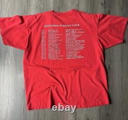 Deftones 1996 Warped Tour Shirt Chino Signed Vintage RARE Deftallica 90s Band