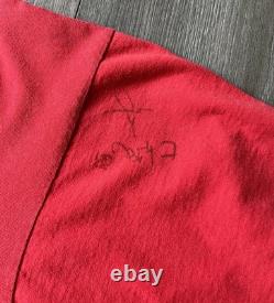 Deftones 1996 Warped Tour Shirt Chino Signed Vintage RARE Deftallica 90s Band