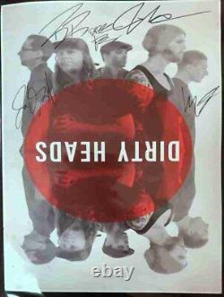 Dirty Heads 2015 Band Signed VIP Tour Poster