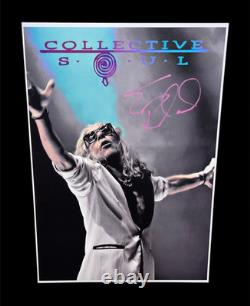 ED ROLAND SIGNED 12x18 COLLECTIVE SOUL BAND POSTER SINGER TOUR AUTOGRAPH 1