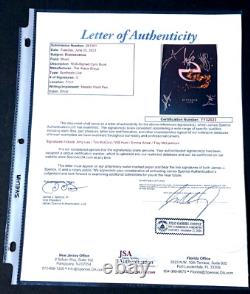 EVANESCENCE SIGNED Synthesis Tour Book JSA COA AMY LEE & BAND