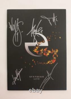 Evanescence Band (x5) Signed Autograph Synthesis Tour Program Book Amy Lee + Jsa