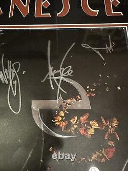 Evanescence Signed Custom Framed Synthesis Tour Program Jsa Loa Amy Lee Band 5x
