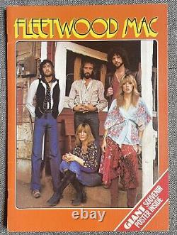 FLEETWOOD MAC Stevie Nicks & John McVie Signed / Autographed 1977 Tour Program