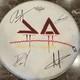 From Ashes To New Auto Signed Drum Head Blackout Tour 2024? Official