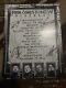 From Ashes To New Autographed Set List Blackout Tour 2024 Vip? Official