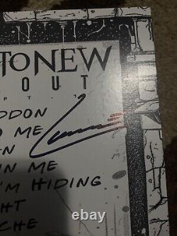 FROM ASHES TO NEW Autographed Set List Blackout Tour 2024 VIP? Official