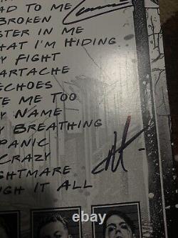 FROM ASHES TO NEW Autographed Set List Blackout Tour 2024 VIP? Official