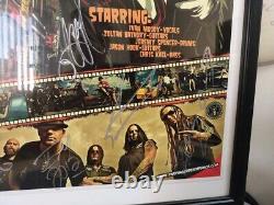 Five Finger Death Punch Autographed Tour Poster 2012, FRAME NOT INCLUDED