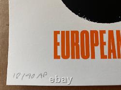 GOOSE The Band Poster European Tour Leg 1 AP SIGNED S/N #/40 2023 Paris Berlin