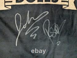 Goo Goo Dolls SIGNED 2014 Concert Tour Black T-Shirt Size XL J Resnick R Takac