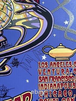 Gov't Mule Fall Tour 2009 95/350 Band Signed Poster