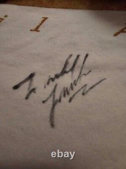 Great White Concert T-shirt Signed by Band before Ty's Death Sail Away Tour 02